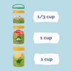Whiskware Dinosaur Stackable Snack Containers - Image 4