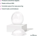 Willow Catch-All Milk Cups, 2 Pack, Wearable Milk Collector - Image 3