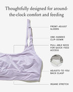Bodily Everything Bra for Pregnancy, Nursing & Breastfeeding, Maternity & Sleep - Image 3