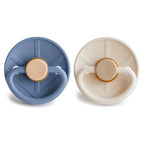 FRIGG Little Viking Natural Rubber Baby Pacifier 2-Pack | Made in Denmark | - Image 2