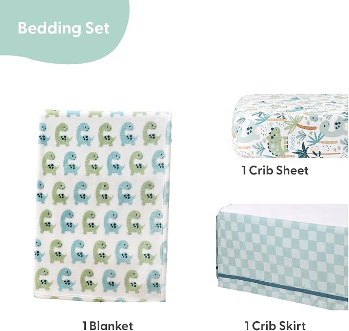 The Peanutshell Baby Crib Bedding Set - Image 2