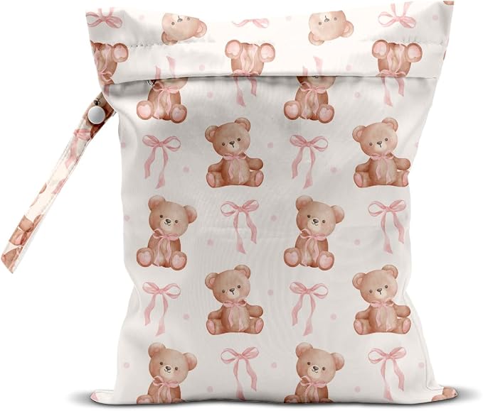 Wet Bag for Baby Swimsuit Kids Wet Dry Bag for Breast Pump Parts Diaper Bag by Unknown