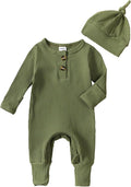 Twopumpkin Newborn Baby Boy Knit Jumpsuit Sweater Romper Newborn Coming Home by Twopumpkin