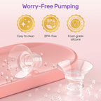 Nuliie 8PCS Silicone Flanges Insert Replacement Kit, Flange Sizing Kit 19mm - Image 3