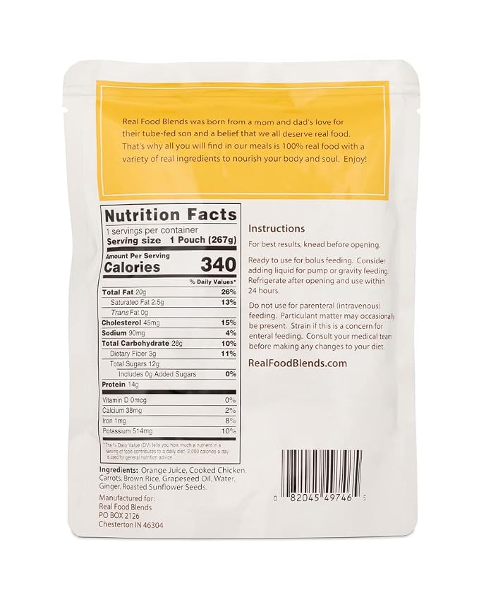 Real Food Blends Chicken, Carrots & Brown Rice - Image 4
