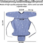 MOTEERLLU Coverall Baby Feeding Bib - Image 3