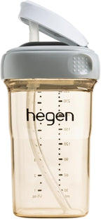 hegen PCTO™ 240ml/8oz Straw Cup PPSU Grey by Hegen