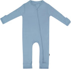 KYTE BABY Unisex Rayon Made From Bamboo Zippered Rompers 0-24 Months by KYTEBABY