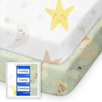Cloud-Like Soft Pack N Play Sheets by TotBasic%7CRedesigntheBasic