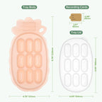 Haakaa Silicone Nibble Freezer Tray -Breastmilk Teething Popsicle Mold - Image 8