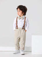 Boarnseorl Baby Boys Pants Sets, Toddler Gentleman Outfits, Infant Long Sleeve - Image 2