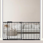 Extra Wide Baby Gate 62-67 Inch, Pressure Mounted Safety Child & Pet Gate by Thasamm