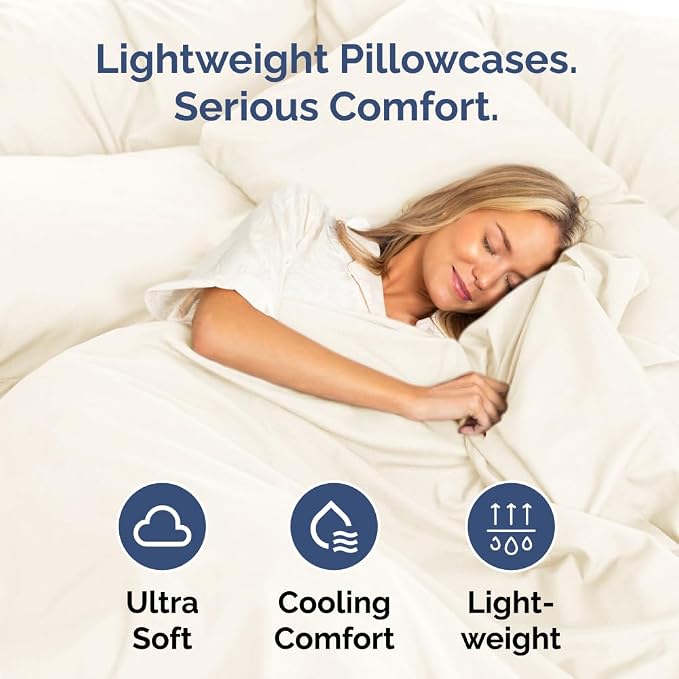 Queen Pillow Cases Set of 6 - Image 3