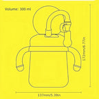 Drinking Cup With Whale Squirt, Weighted Sippy Cups With Adjustable Straps - Image 7
