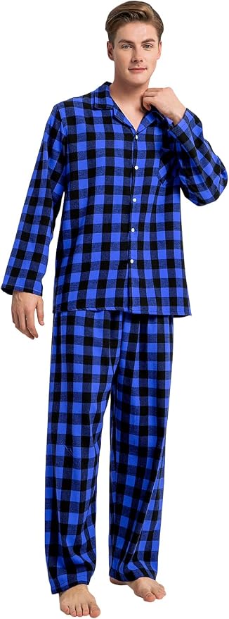 QZH.DUAO Matching Family Christmas Pajamas Set Long Sleeve Holiday Warm - Image 7