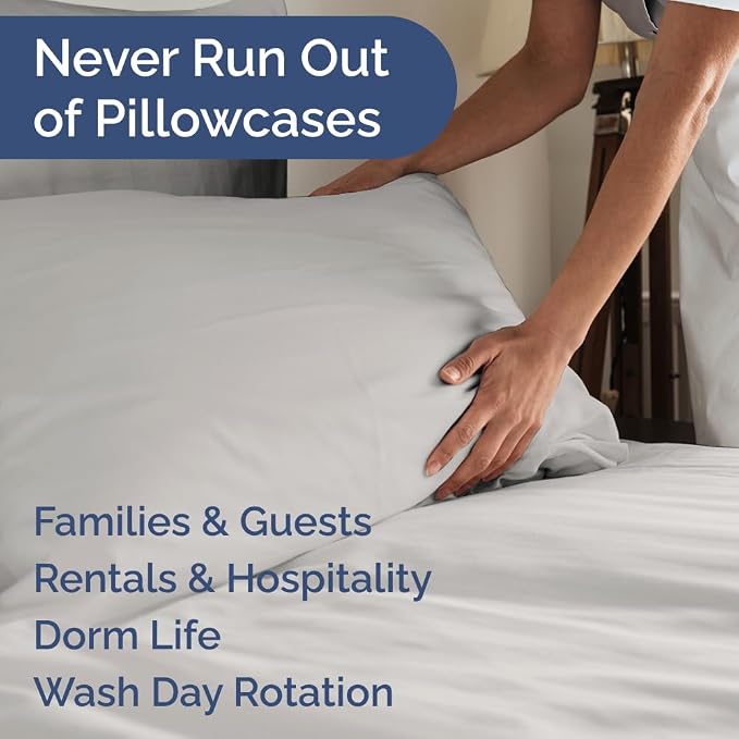 King Pillow Cases Set of 6 - Image 5