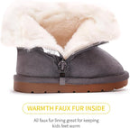 BMCiTYBM Girls Boys Snow Boots Warm Winter Fur Lined Baby Shoes - Image 4