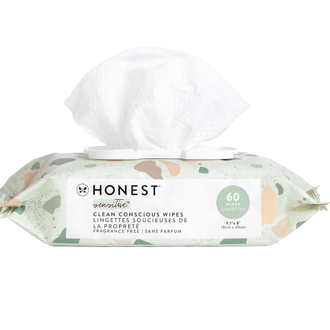 The Honest Company Clean Conscious Multi-Use Wipes | Hypoallergenic + Unscented by TheHonestCompany