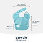 Tiny Twinkle Mess Proof Baby Bibs - Image 7