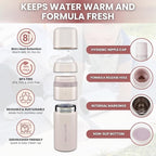 MILK & WATER All in One Baby Bottle & Baby Formula Dispenser On The Go - Image 7
