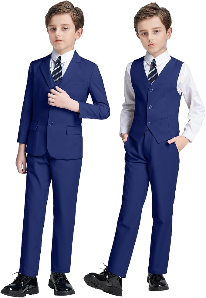 Boys' 5 Piece Formal Suit Set - Image 3