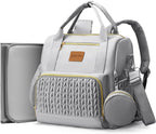 Backpack Diaper Bag, Stylish Waterproof Baby Diaper Bags by ZCSERTGI