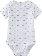 Baby Bodysuit and Pant Set 10-pcs Cotton Soft Newborn Boy Girl Clothes Outfits - Image 4