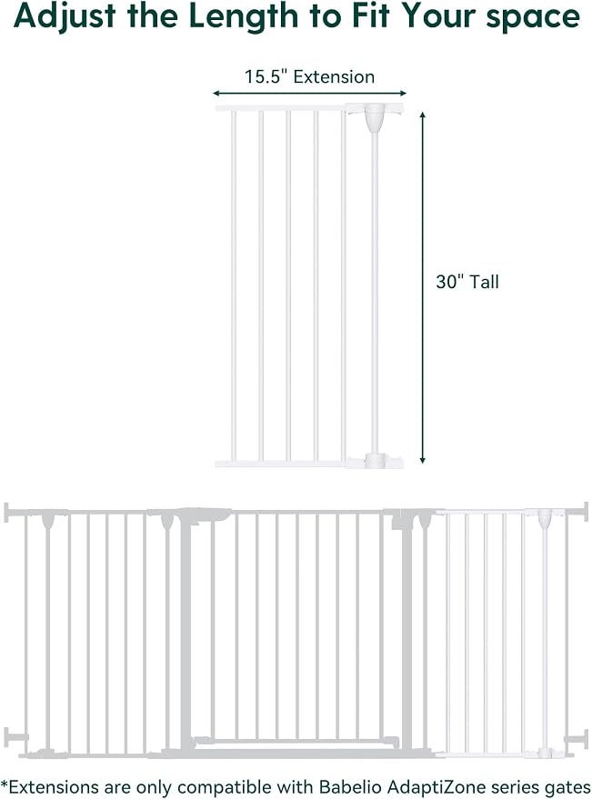 Babelio 15.5" Baby Gate Extension - Image 2
