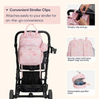 BabbleRoo Diaper Bag Backpack - Image 6