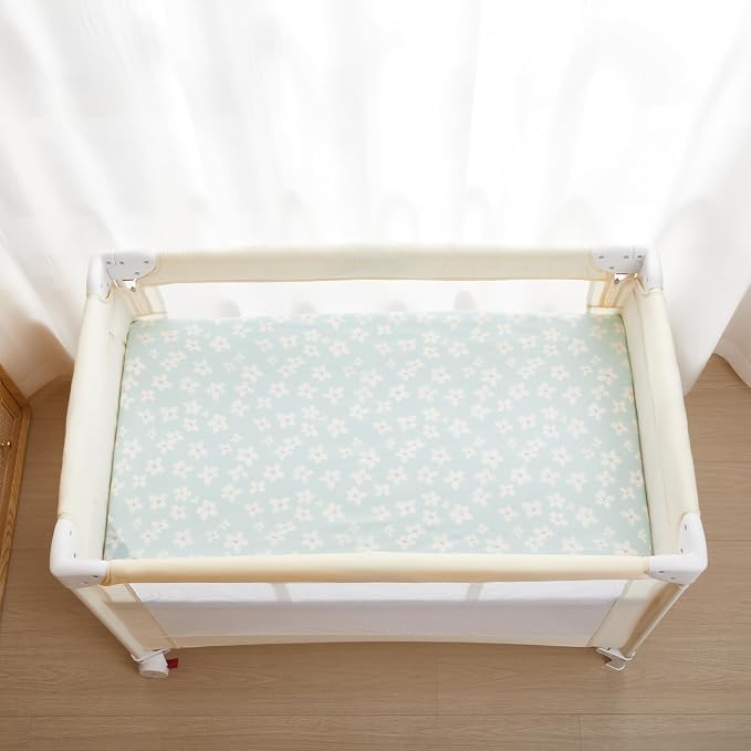 TILLYOU Mini Crib Fitted Sheets - Image 3