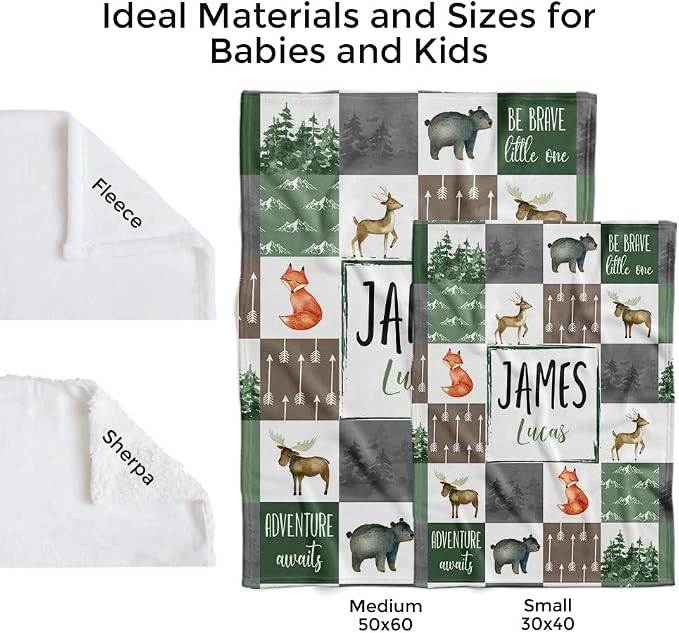 MDPrints Personalized Baby Blankets - Image 6