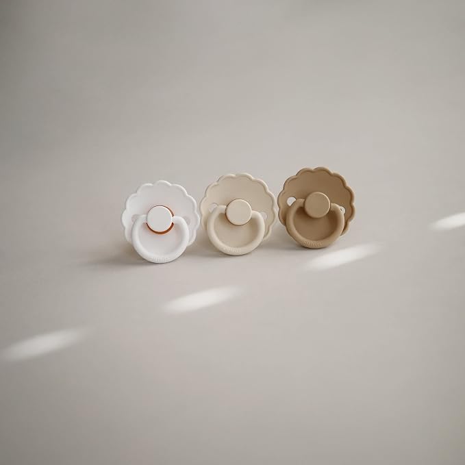 FRIGG Daisy SilkySoft Silicone Baby Pacifier | Made in Denmark | BPA-Free - Image 4