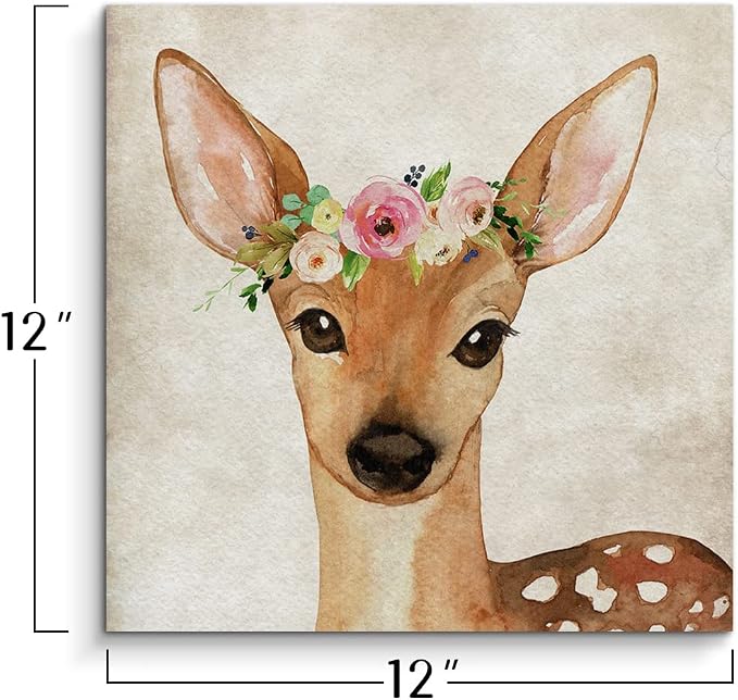 ORIDOMY Cute Deer Baby Wall Décor - Image 2