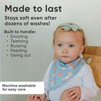 Copper Pearl Baby Bandana Drool Bibs - Image 3