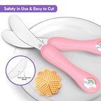 Lehoo Castle 6 Pieces Toddler Utensils, Kids Silverware - Image 3