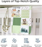 MDPrints Personalized Woodland Baby Blankets - Image 4