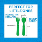 Re-Play Toddler Forks and Spoons Set - Image 3