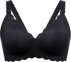 Momcozy Nursing Bras for Breastfeeding, Seamless Pregnancy Maternity Bra by Momcozy