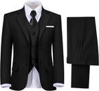 Boys' Formal Suit Set Slim Fit Kids Formal Suits Toddler Tuxedo Wedding Prom - Image 2