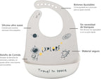 Baby Silicone Feeding Bibs - Image 4