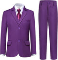Boys Suit for Kids Teens Formal 5 Piece Tuxedo Suit Set by Lycody