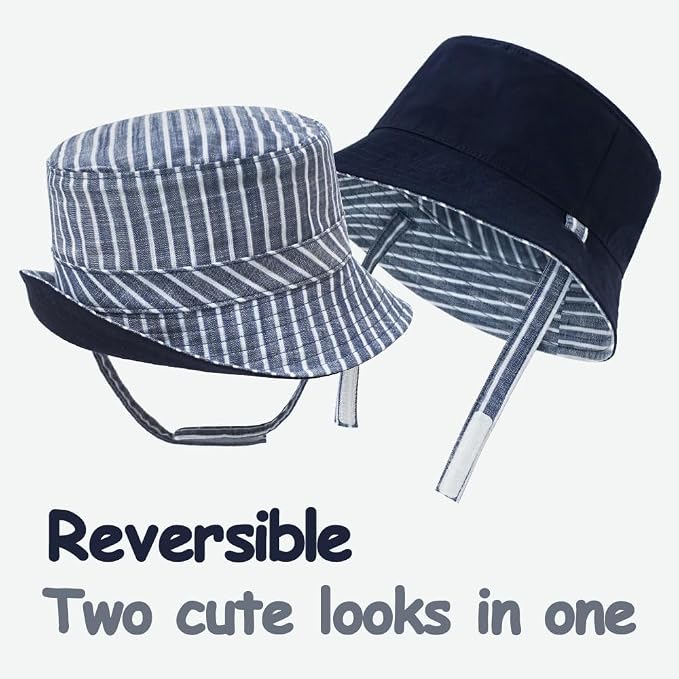 Keepersheep Baby Baseball Cap Infant Sun Hat, Cotton Knit - Image 3