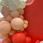 90pack Peach Balloons Different Size 18/12/10/5 Inch Peach Balloon Garland Arch - Image 5