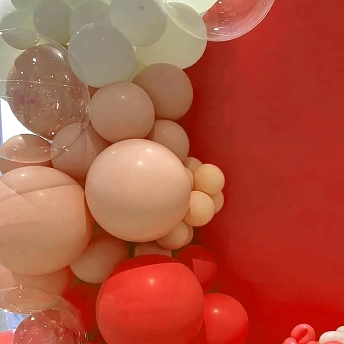90pack Peach Balloons Different Size 18/12/10/5 Inch Peach Balloon Garland Arch - Image 5