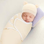 Cinaci 2 Pack Adjustable Soft Cotton Blend Newborn Baby Receiving Swaddle - Image 6