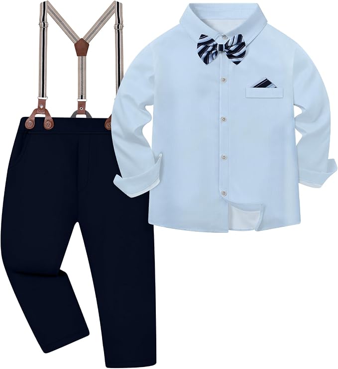 Toddler Boy Outfit Boy Dress Shirt by DISAUR