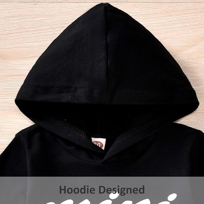 fioukiay Toddler Baby Boy Outfit Clothes LittLe Kids Long Sleeve Hoodie - Image 5