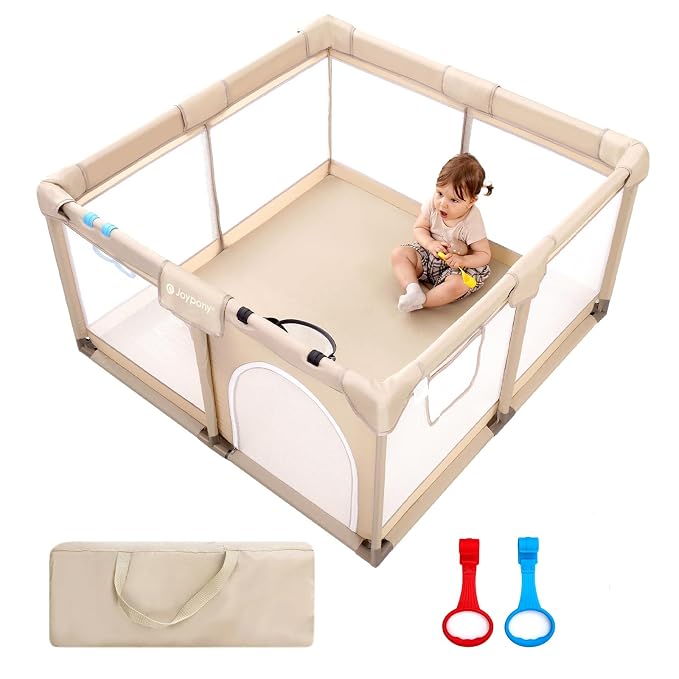 Baby Playpen, 50x50 in Small Play Pen by KidsBrain-BoostingPlayspace