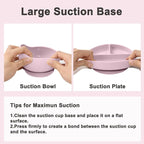 LITTLE RAWR Silicone Baby Feeding Set 14 Pcs, Baby Led Weaning Supplies - Image 5