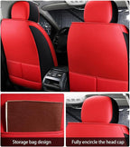 Leather Car Seat Covers for Volkswagen Atlas 2019-2023 Waterproof, Breathable - Image 5